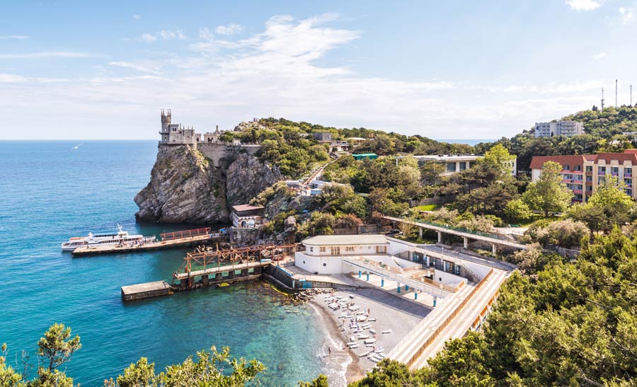 Пляжи Алупки