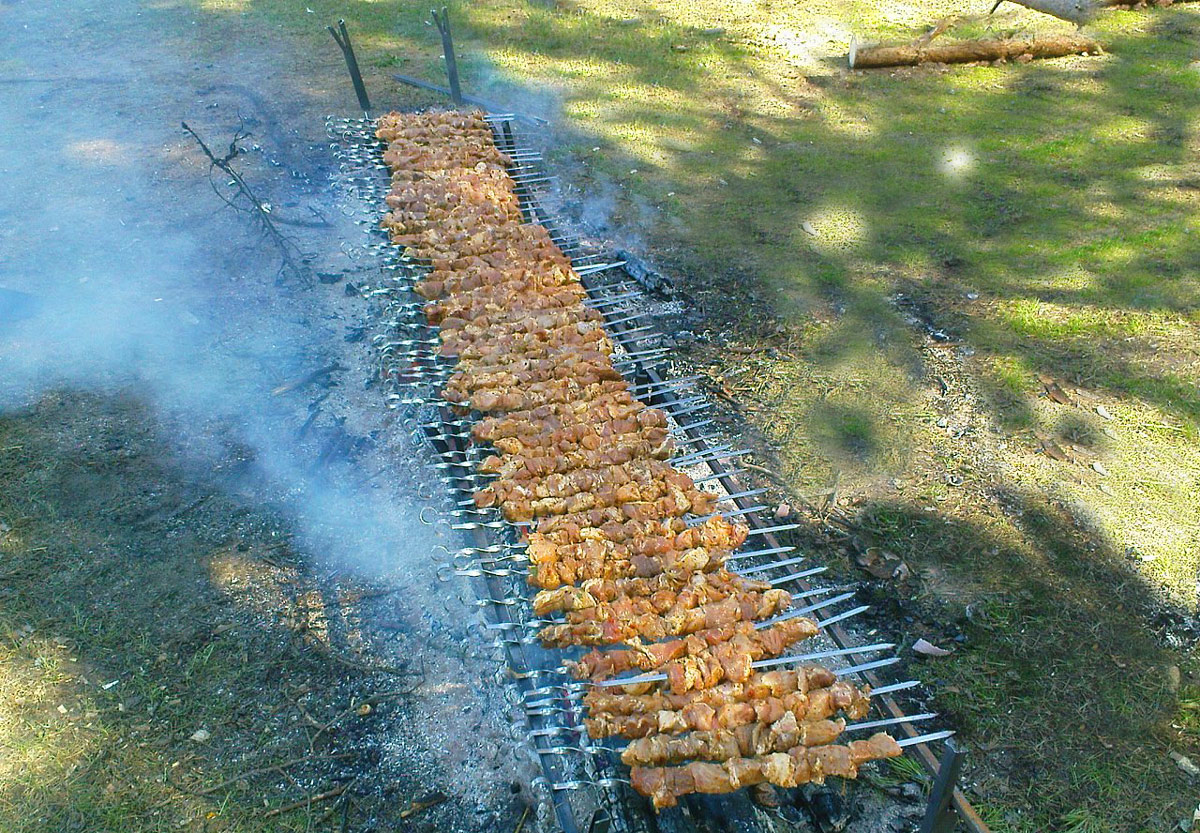 Шашлыки на первое мая